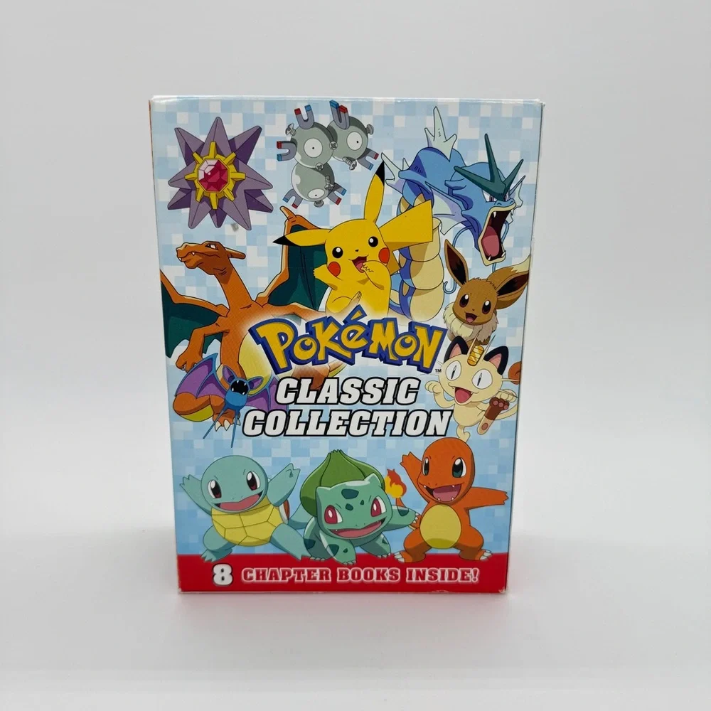 Pokémon Kids Classic Chapter Book Collection Pikachu Squirtle Eevee Charizard